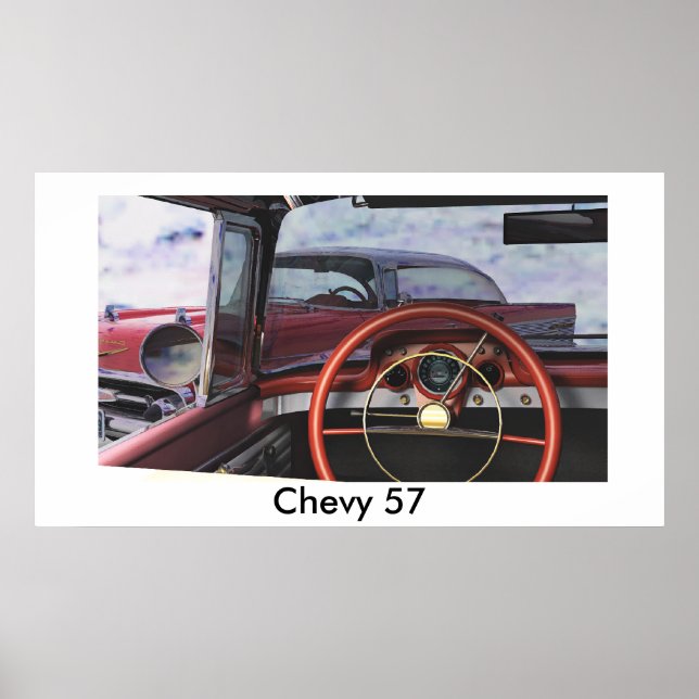 Póster Poster Chevy57 (Frente)