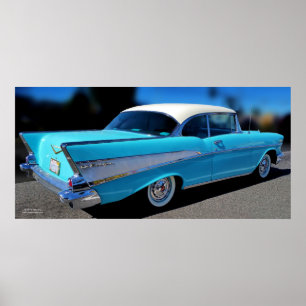 Póster poster CHEVY BELAIR '57