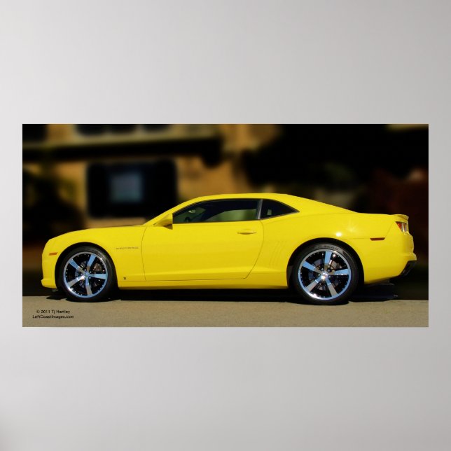Póster poster CHEVY CAMARO 2010 (Frente)