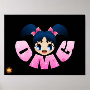 PÓSTER POSTER CHICA OMG