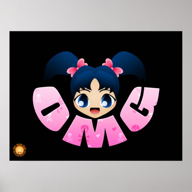 PÓSTER POSTER CHICA OMG (Frente)