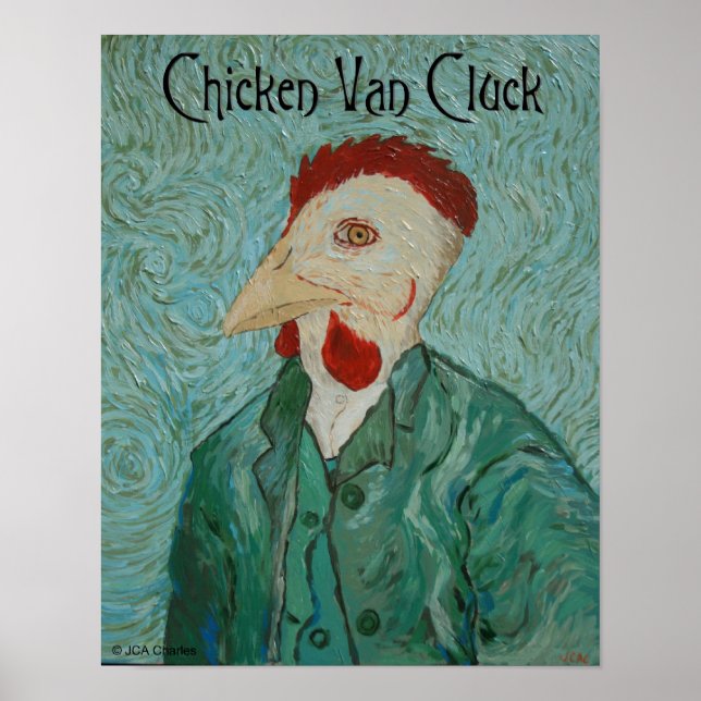Póster Poster Chicken Van Cluck (Frente)