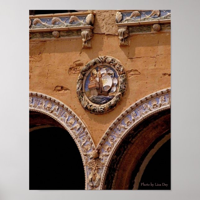 Póster Poster Childs Restaurant Facade (detalle) (Frente)