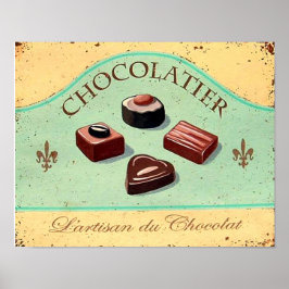 PÓSTER POSTER CHOCOLATIER