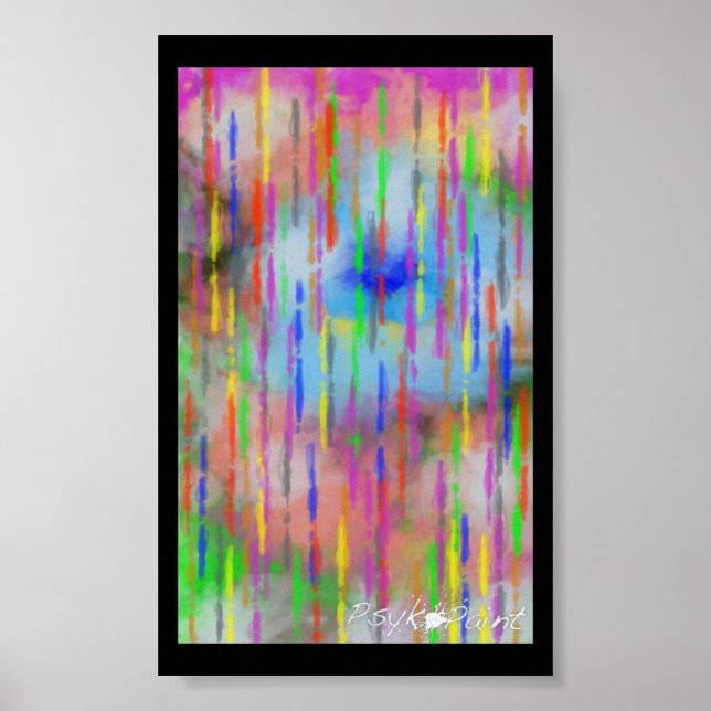 Póster Poster ciego de color (Frente)