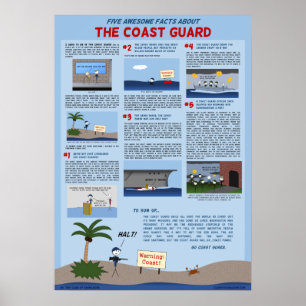 Póster poster "Cinco impactantes hechos sobre la guardia 
