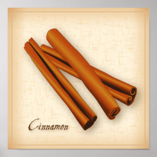 Póster Poster Cinnamon Spice