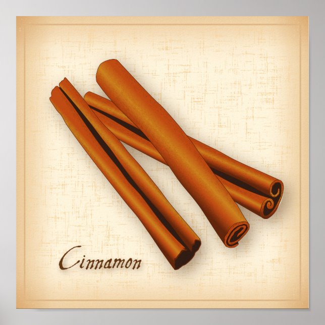 Póster Poster Cinnamon Spice (Frente)