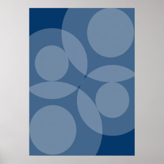 Póster Poster - Círculos interrelacionados