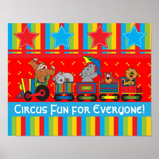 Póster Poster Circus Fun para todos (Frente)
