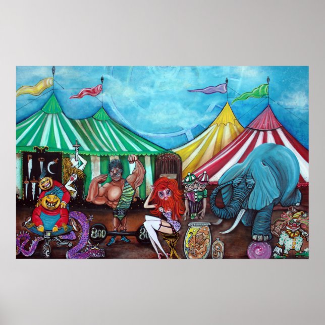 Póster Poster Cirque De Freaks (Frente)