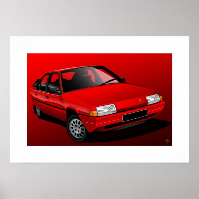 Póster Poster Citroen BX (Frente)