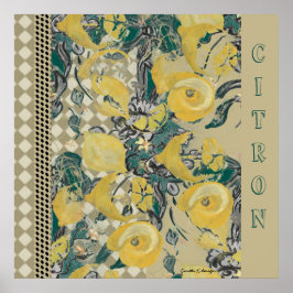 Póster Poster Citron