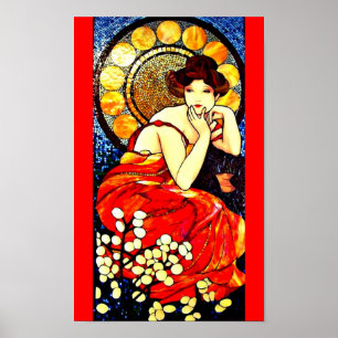 Póster Poster-Clásica/Vintage-Alphonse Mucha 110