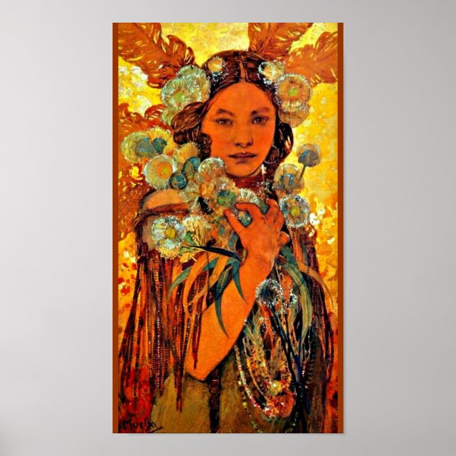 Póster Poster-Clásica/Vintage-Alphonse Mucha 116 (Frente)