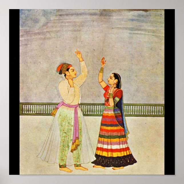 Póster Poster-Clásico Art-Indischer Maler 23 (Frente)