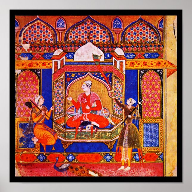 Póster Poster-Clásico Art-Indischer Maler 7 (Frente)
