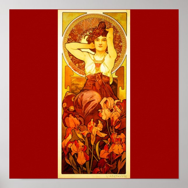 Póster Poster-Clásico Art-Mucha 13 (Frente)