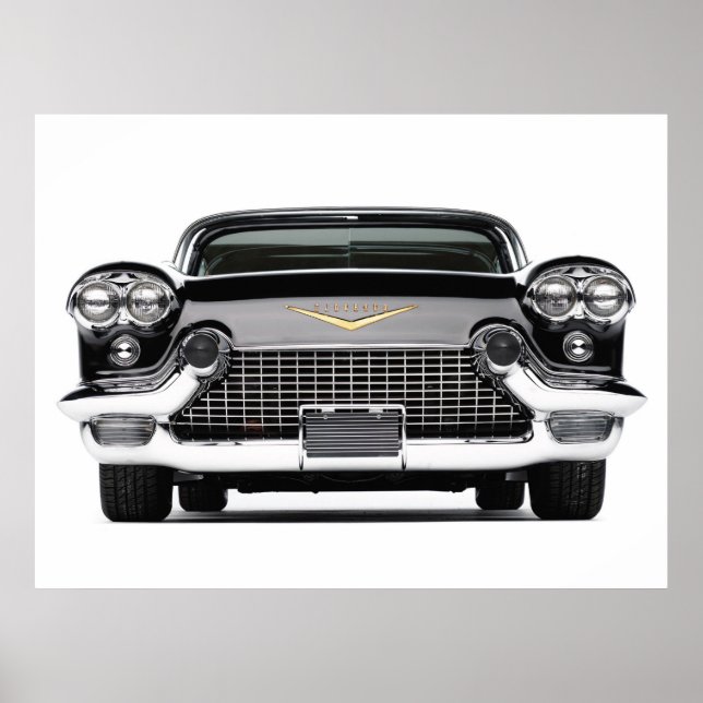 Póster Poster clásico de coches (Frente)