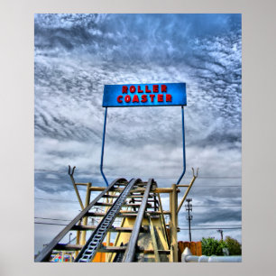 Póster poster "Clásico Kiddie Coaster"