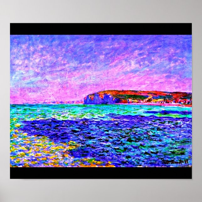 Póster Poster Clásico/Vintage-Claude Monet 2012 (Frente)