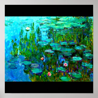 Póster Poster Clásico/Vintage-Claude Monet 33