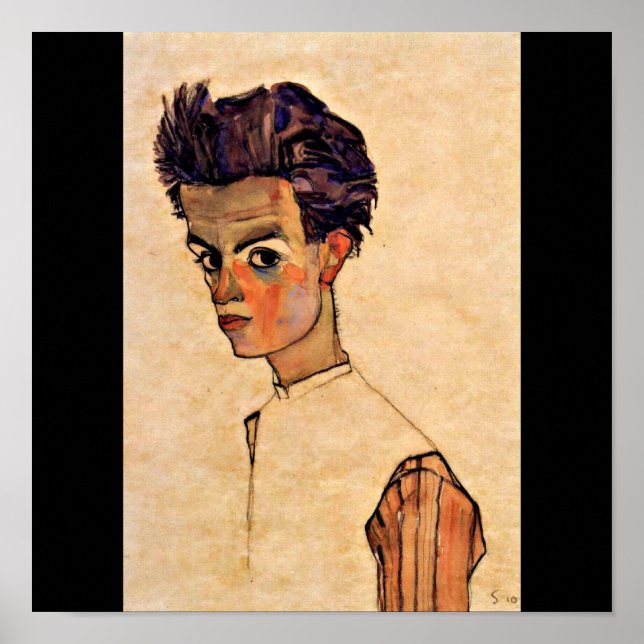 Póster Poster-Clásico/Vintage-Egon Schiele 5 (Frente)