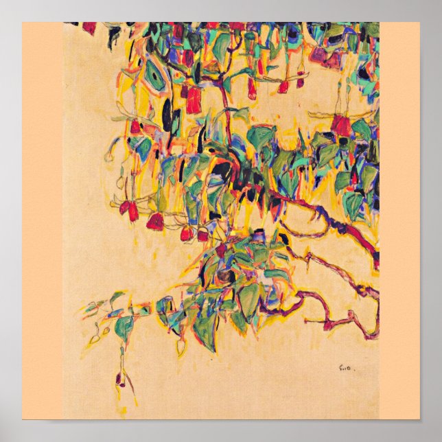 Póster Poster-Clásico/Vintage-Egon Schiele 6 (Frente)