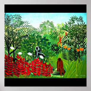 Póster Poster-Clásico/Vintage-Enrique Rousseau 5