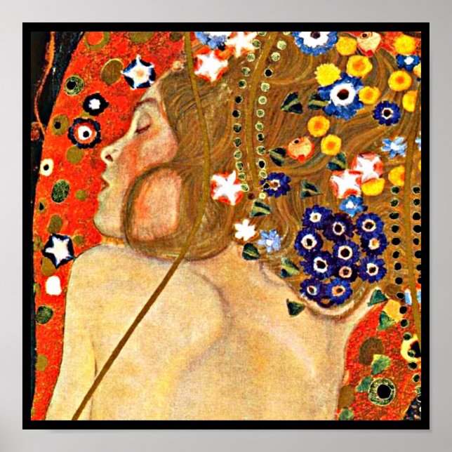 Póster Poster-Clásico/Vintage-Gustav Klimt 6 (Frente)