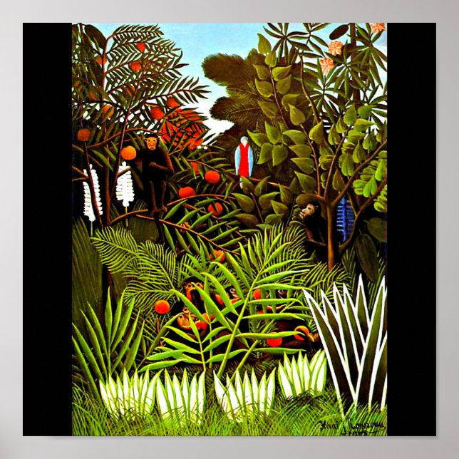 Póster Poster-Clásico/Vintage-Henri Rousseau 25 (Frente)