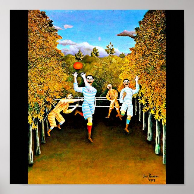 Póster Poster-Clásico/Vintage-Henri Rousseau 33 (Frente)