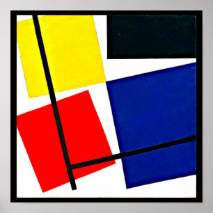 Póster Poster-Clásico Vintage-Theo Van Doesburg 16