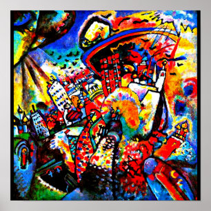 Póster Poster-Clásico/Vintage-Wassily Kandinsky 14