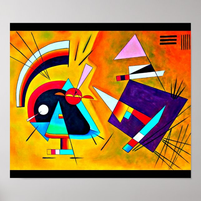 Póster Poster-Clásico/Vintage-Wassily Kandinsky 9 (Frente)