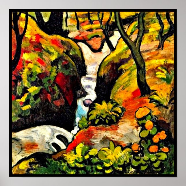 Póster Poster-Classic/Vintage-August Macke 102 (Frente)