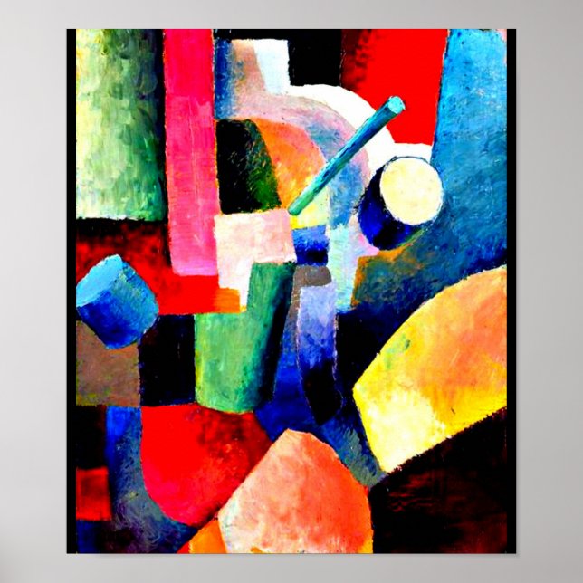 Póster Poster-Classic/Vintage-August Macke 120 (Frente)