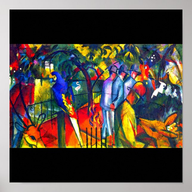 Póster Poster-Classic/Vintage-August Macke 5 (Frente)