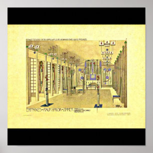Póster Poster-Classic/Vintage-Charles Rennie Mackintosh 8