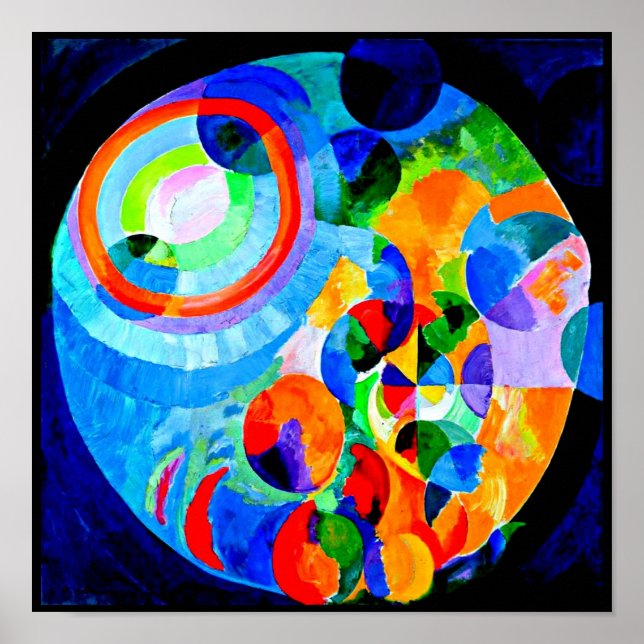 Póster Poster-Classic/Vintage-Robert Delaunay 8 (Frente)
