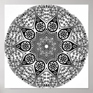 Póster Poster Classy Mandala