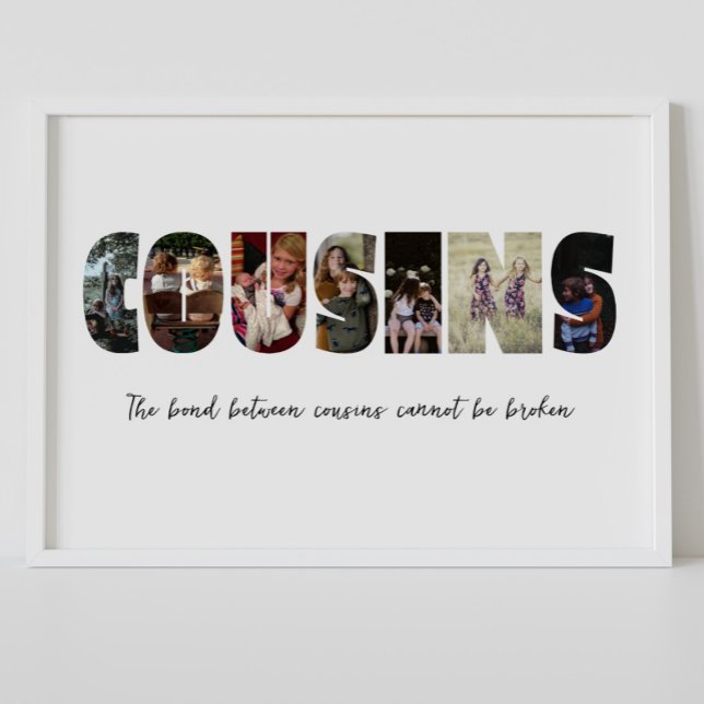 Póster Poster Collage de fotos de Primos (Subido por el creador)