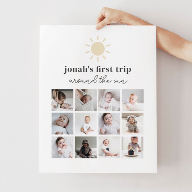 Póster Poster collage de fotos - Primer Viaje Alrededor D (Subido por el creador)