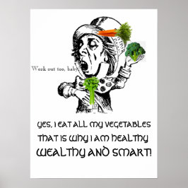 Póster POSTER - COMIENDO POSTER SALUDABLE 18 x 24"