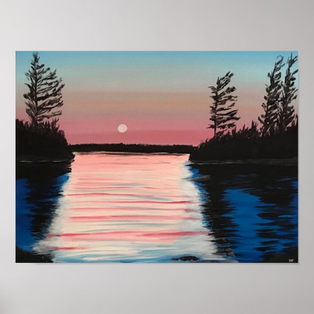 Póster Poster con Bahía Georgiana (Frente)