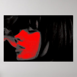 Póster Poster con Guay Chica versión dos