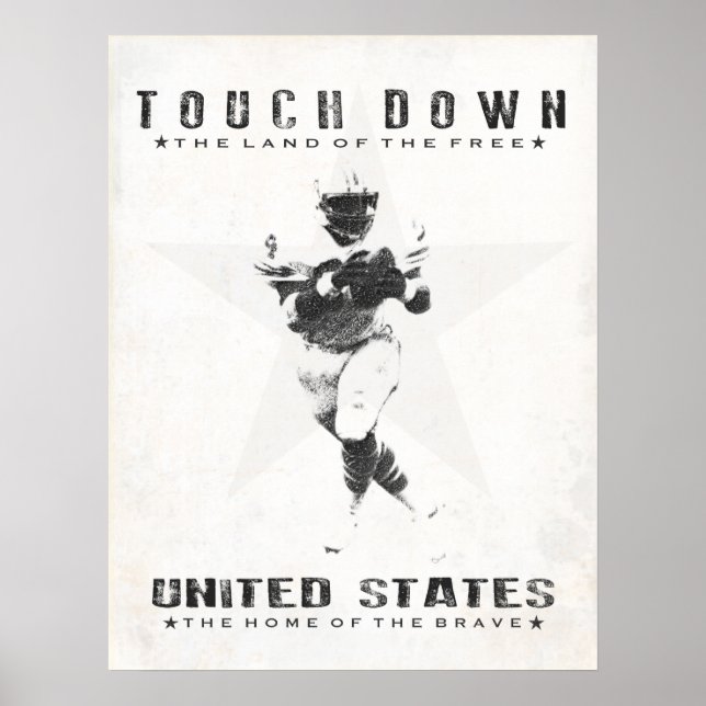 Póster Poster con Guay Football Print (Frente)