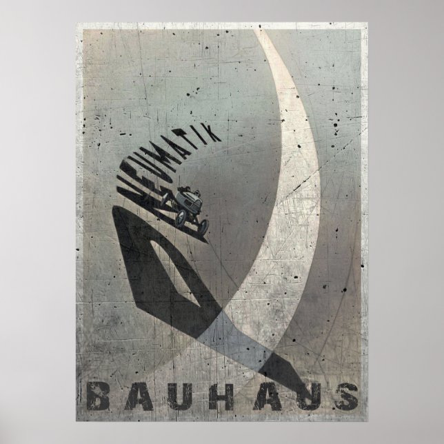 Póster Poster con imprenta Vintage László MoHoly-Nagy (Frente)