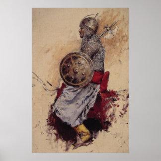 Póster Poster Con La Pintura De Edwin Lord Weeks