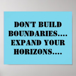 Póster Poster con mensaje insipirante